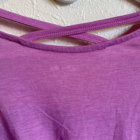 Strappy long sleeve shirt. NWOT. - Picture 6 of 6